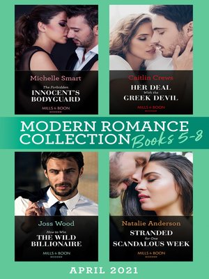 cover image of Modern Romance April 2021 Books 5-8